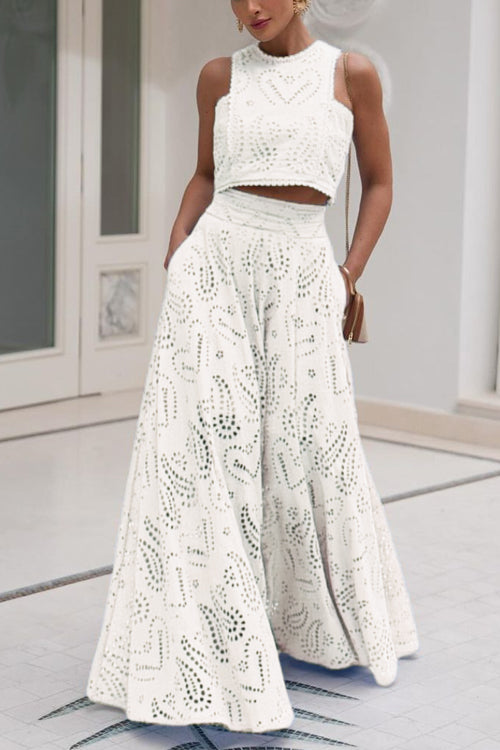 Lumina Maxi Swing Skirt Set