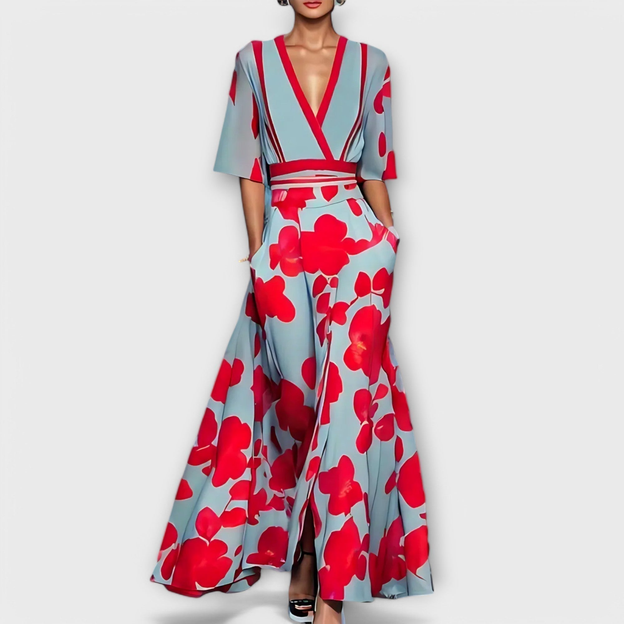 Georgia - Elegant Floral Dress