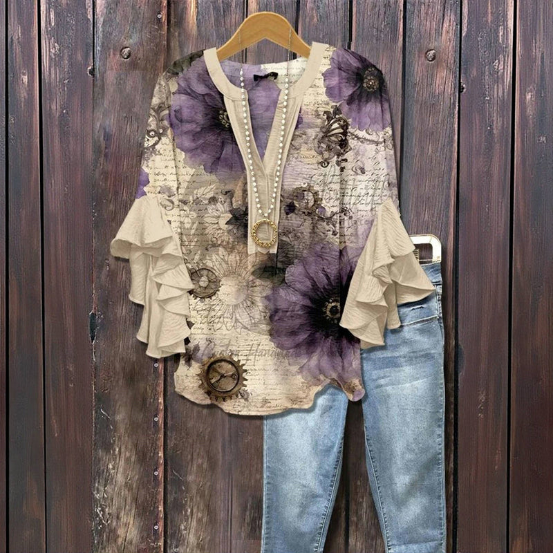 Everyday Serene Blouse - Easy-Wear