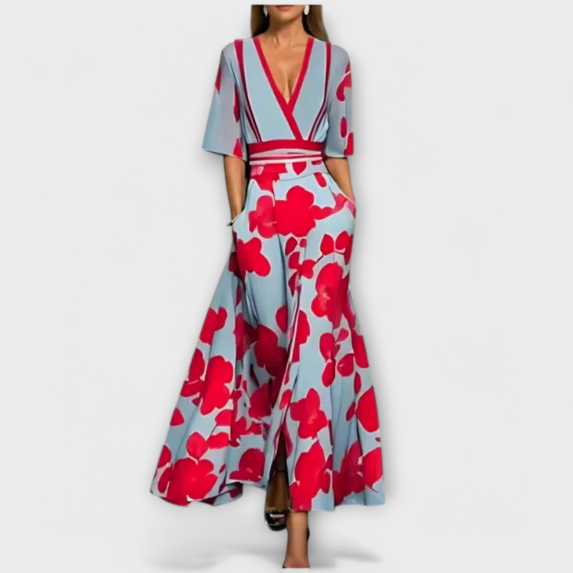Georgia - Elegant Floral Dress