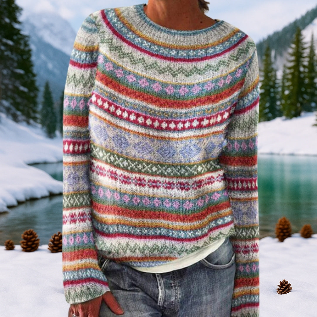 LILY | RETRO ICELANDIC SWEATER