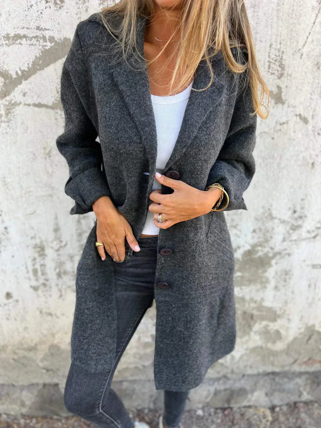 Stella - Blazer with Buttons